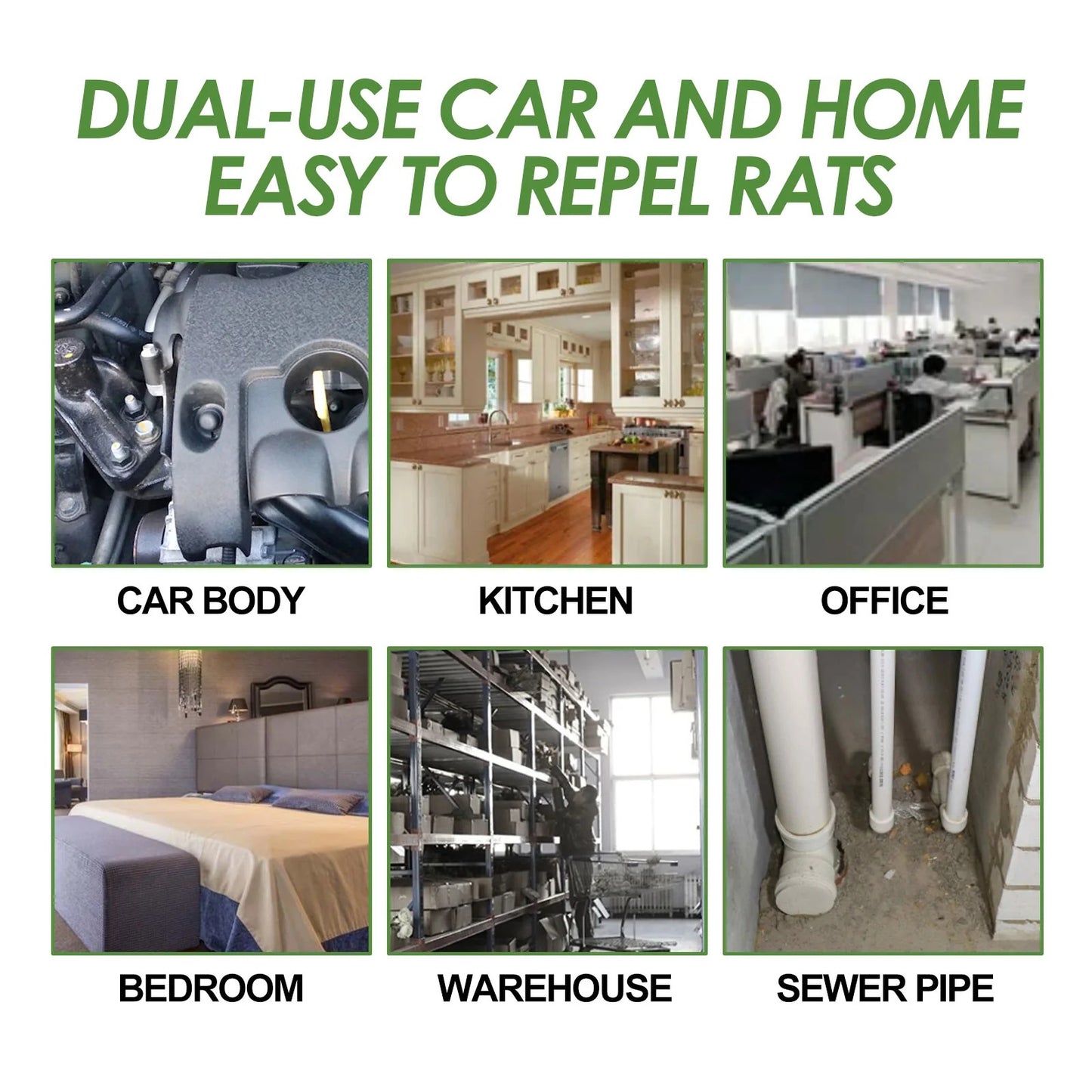 Yegbong RAT AND MICE REPELLENT - 1 box with 8pcs