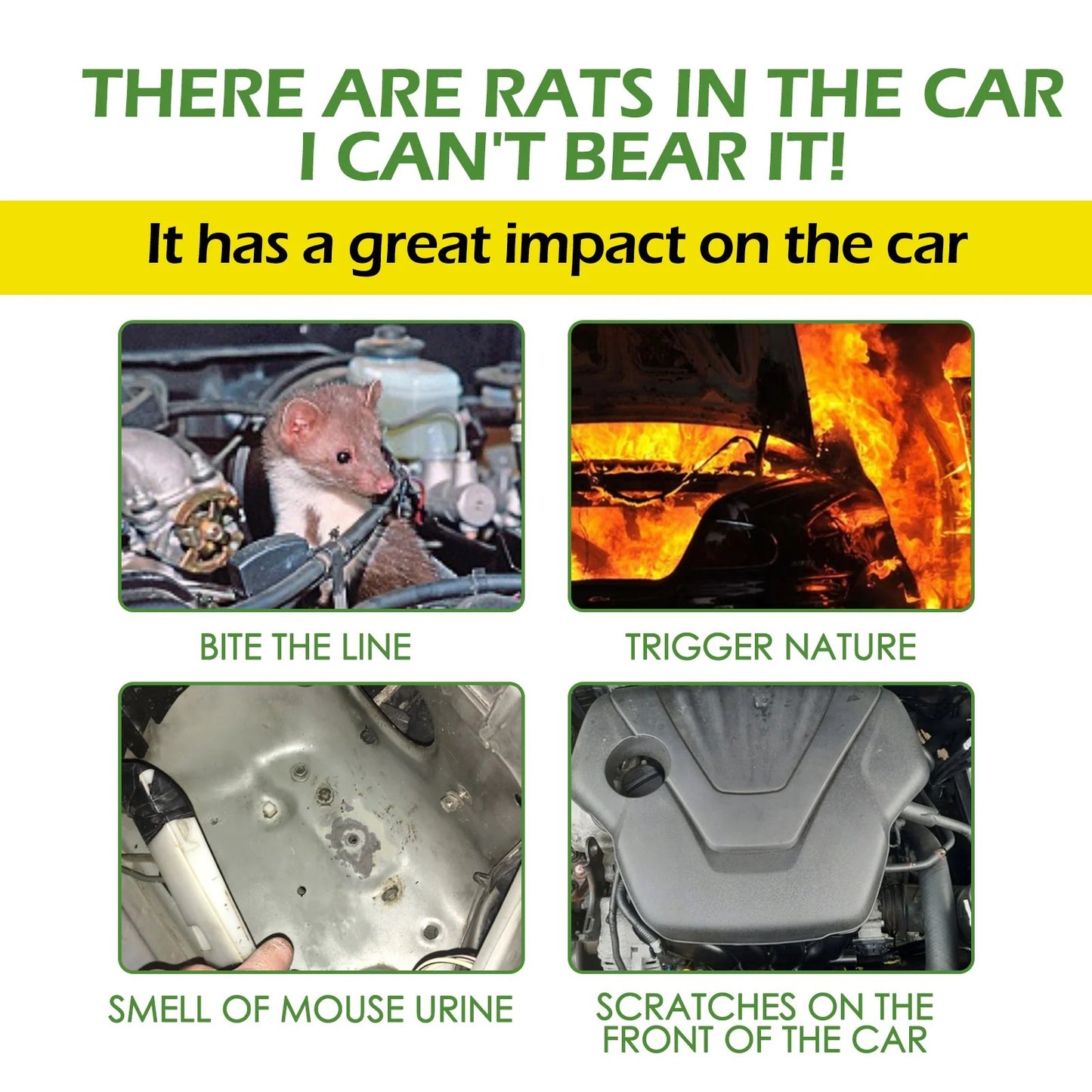 Yegbong RAT AND MICE REPELLENT - 1 box with 8pcs