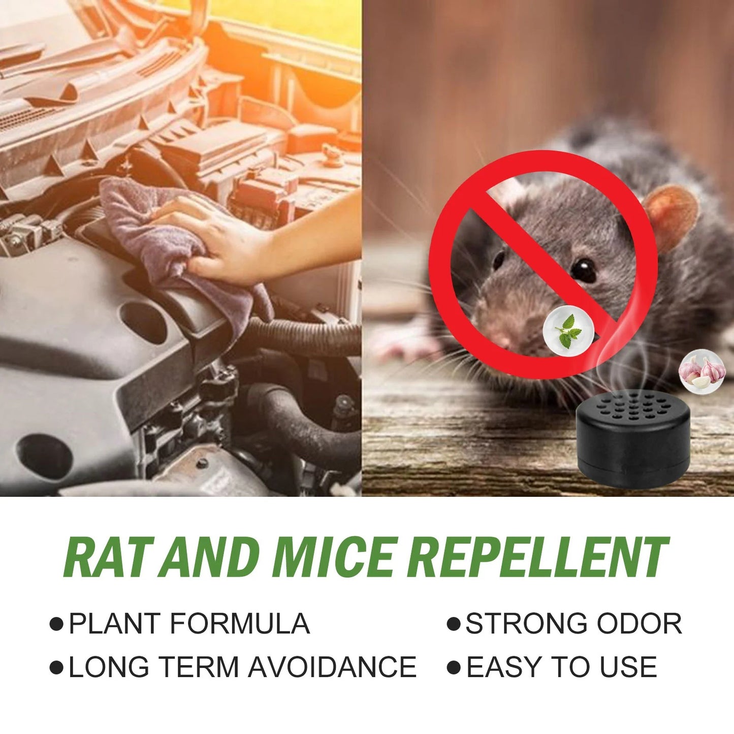 Yegbong RAT AND MICE REPELLENT - 1 box with 8pcs