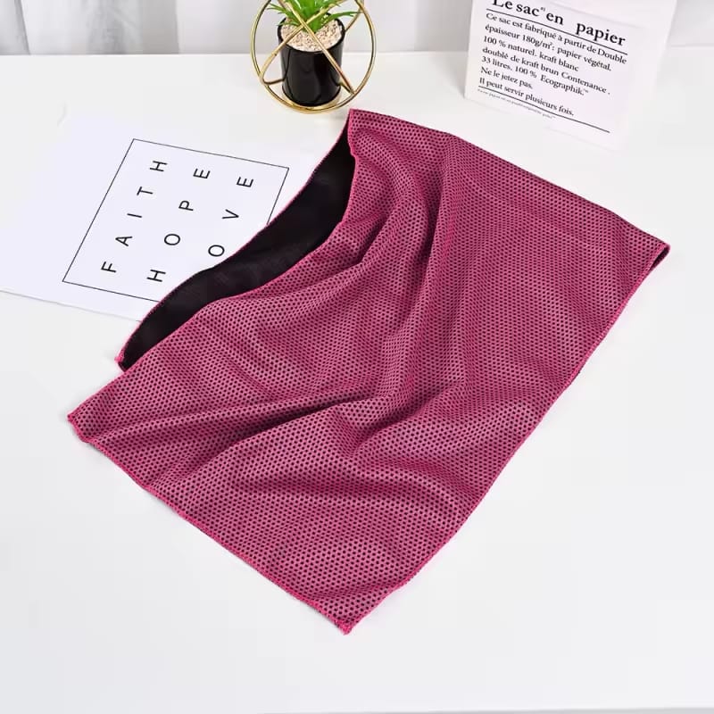 Quick-Dry Ice Silk SPORTS TOWEL