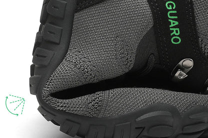 Saguaro Vitality V Barefoot Minimalist Hiking Shoes - BLACK