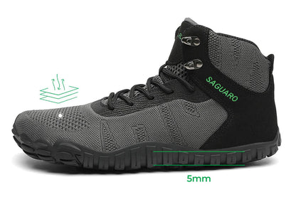 SAGUARO VITALITY V - Barefoot Minimalist Hiking Shoes - BLACK