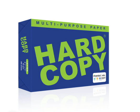 1 BOX HARD COPY Multi-purpose Paper SUB 24 80gsm - 5 REAMS