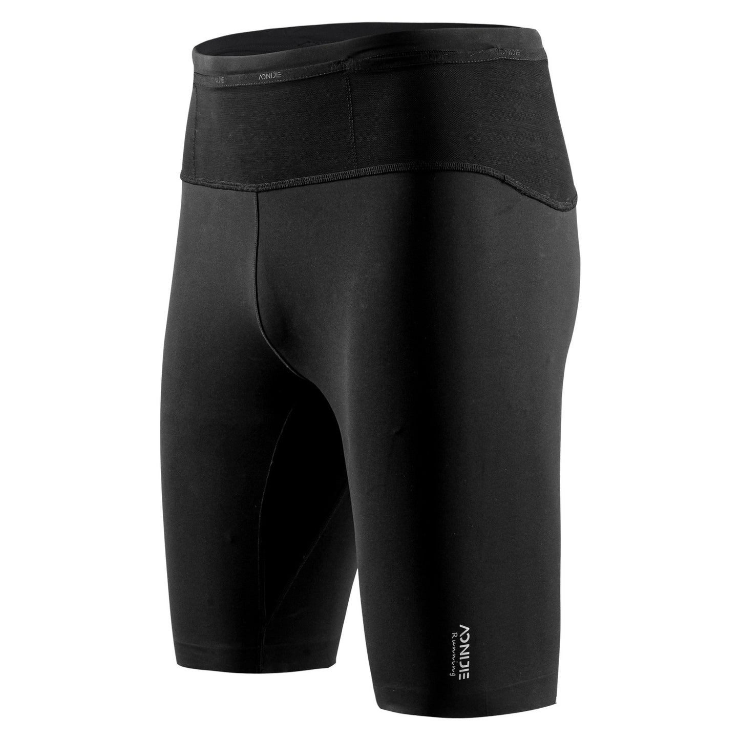 Aonijie FM5120 Men Sports Compression Shorts Tight Lightweight - BLACK