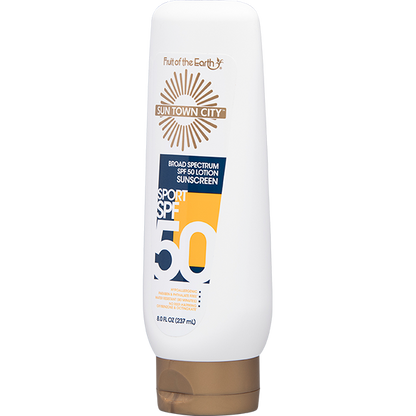 Sun Town City SPORT SPF 50 SUNSCREEN Lotion 8 oz (237ml)