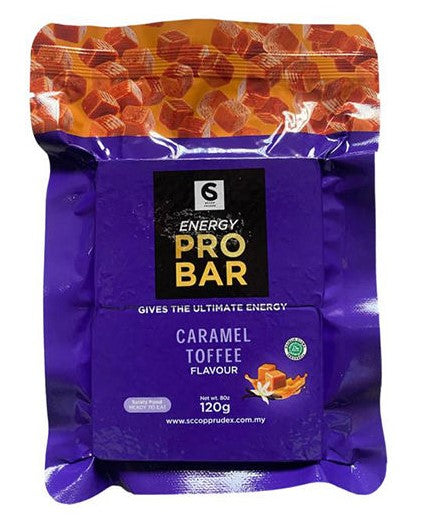 CARAMEL TOFFEE High Energy Bar 120g - Exp. Date 2043