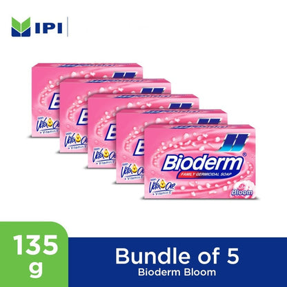 Bioderm Soap Bloom 135g box [Bundle of 5]