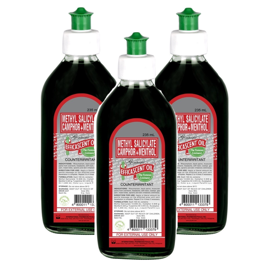 Efficascent Oil Regular 235mL x 3 Bottles