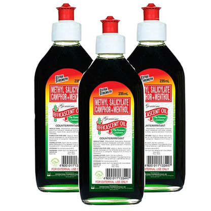 Efficascent Oil Extra Strength 235mL x 3 bottles