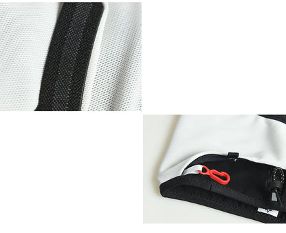 Aonijie Running Belt W8121 WAIST BELT - BLACK WHITE