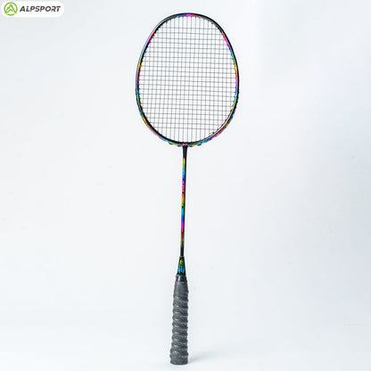 ALPSPORT XC 4U/G4 32Lbs Carbon Fiber Badminton Racket