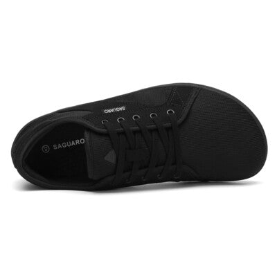 Saguaro Luck I Minimalist CASUAL Shoes (Barefoot) - BLACK