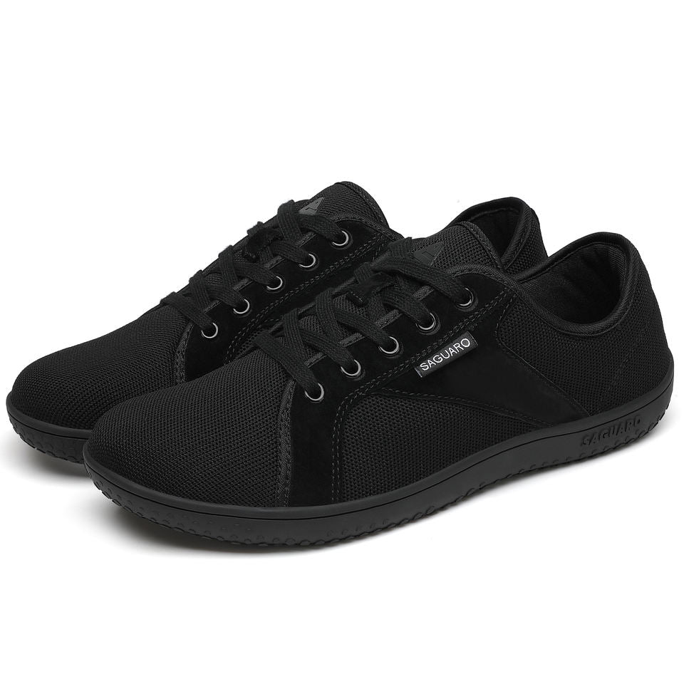 Saguaro Luck I Minimalist CASUAL Shoes (Barefoot) - BLACK