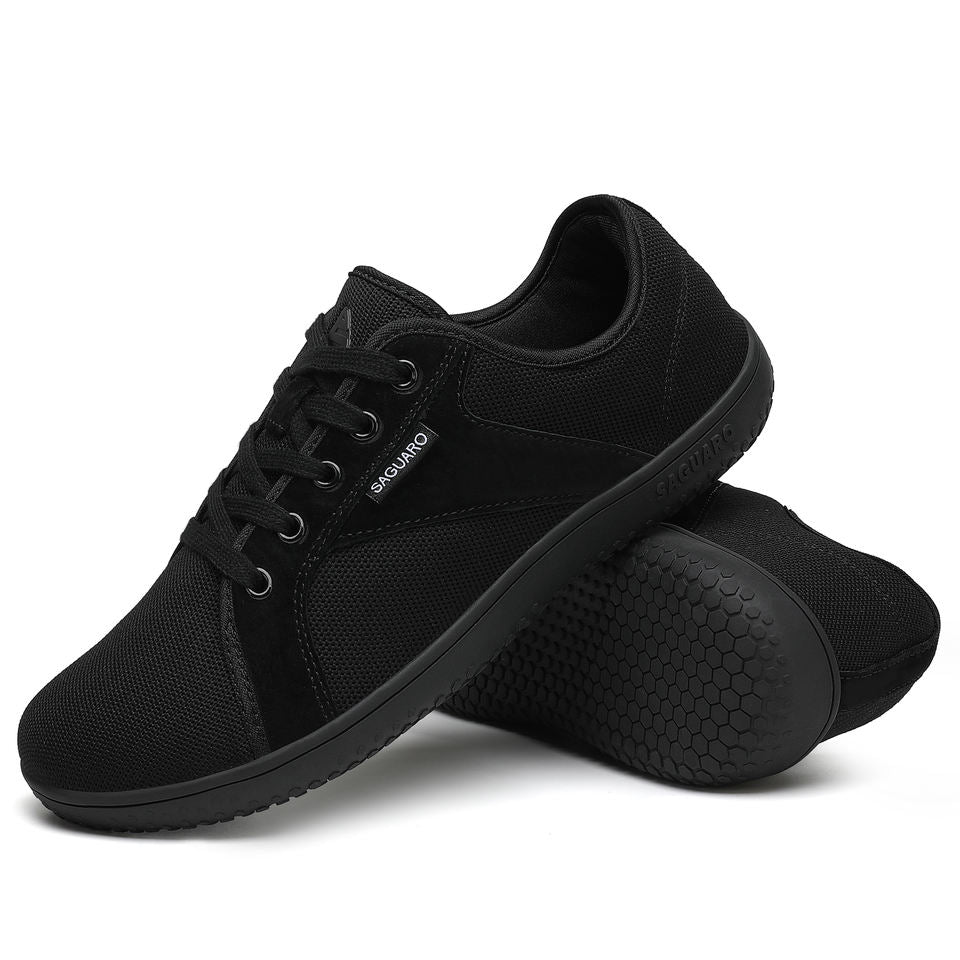 Saguaro Luck I Minimalist CASUAL Shoes (Barefoot) - BLACK