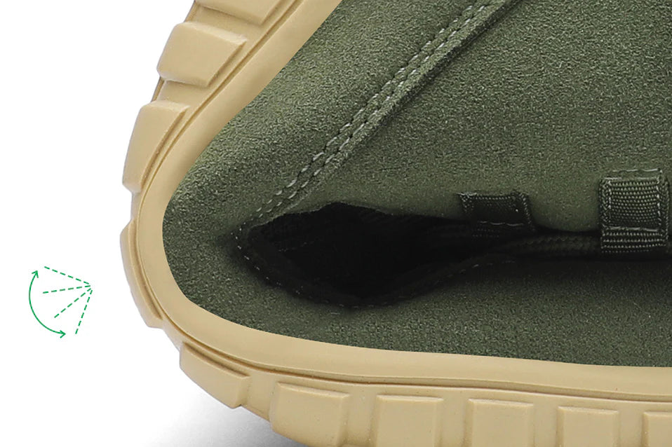 Saguaro BRAVE IV- Barefoot Minimalist Hiking Shoes - BLACK