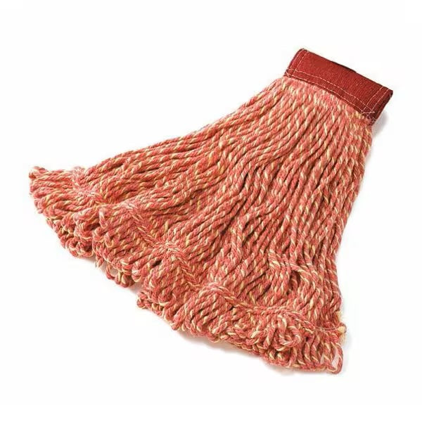 Rubbermaid RED SUPER STITCH BLEND MOP 1" HEADBAND SIZE MED