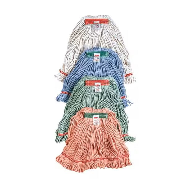 Rubbermaid BLUE SUPER STITCH BLEND MOP 1" HEADBAND SIZE LARGE