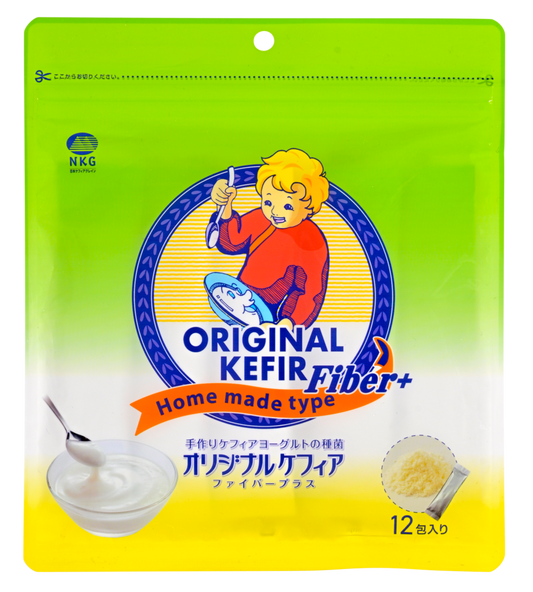 DIETARY FIBER + KEFIR YOGURT STARTER CULTURE 12 SACHETS IN 1 POUCH - 1 sachet makes 1 liter