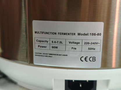 7.5L Yogurt Machine or Greek yogurt maker, nato, black garlic