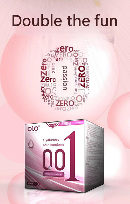 JAPANESE OLO ULTRA THIN CONDOM 10 TABLETS per Box