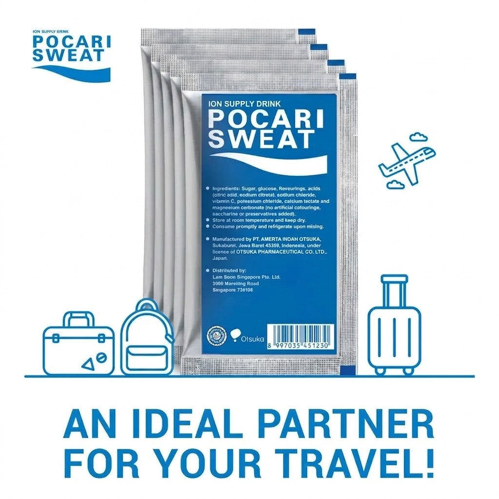 Pocari Sweat Powder NOW IN SACHET - 13g x 5 sachets (with Box)