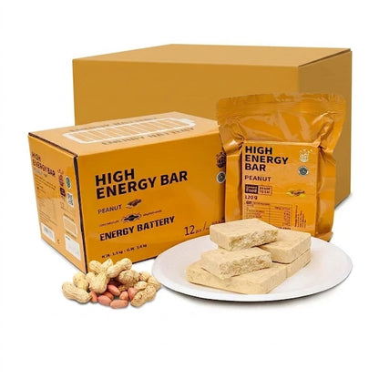 1 CASE - PEANUT High Energy Bar (9 Boxes x 12pcs) - Exp. Date January 2046