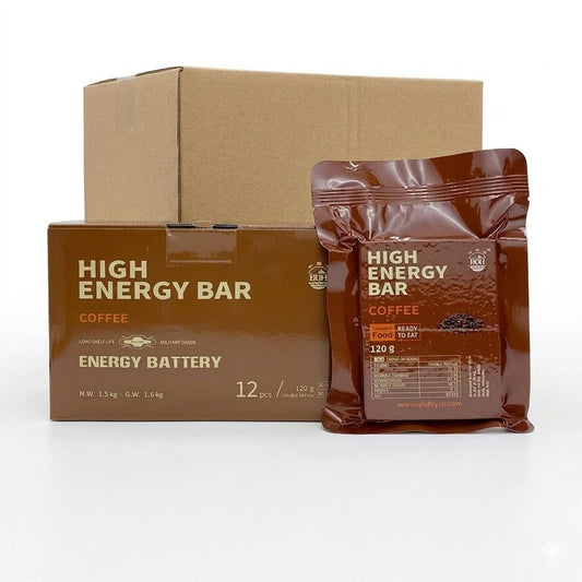 1 CASE - COFEE High Energy Bar (9 Boxes x 12pcs) Exp. 2045 - Gives rapid energy source!