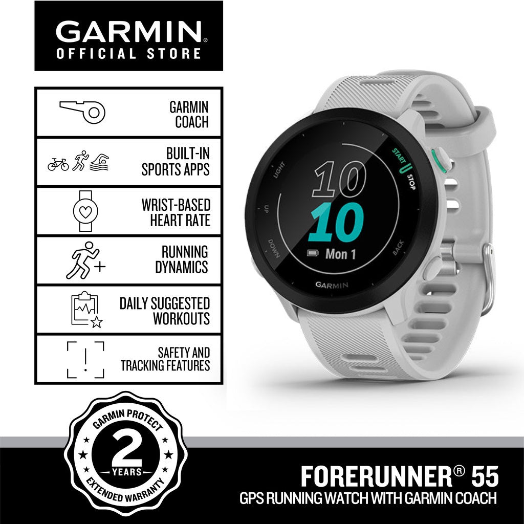 Garmin Forerunner 55 Running GPS Smartwatch