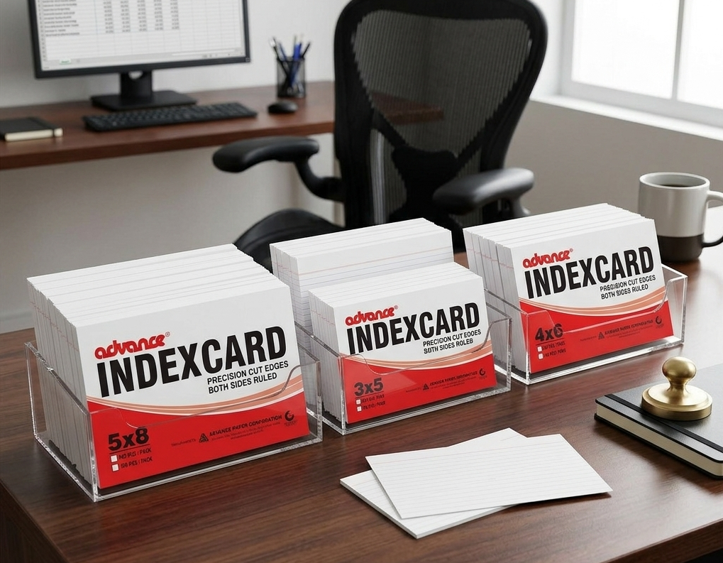 1 BUNDLE Advance Index Card White (100 PCS/Pack)