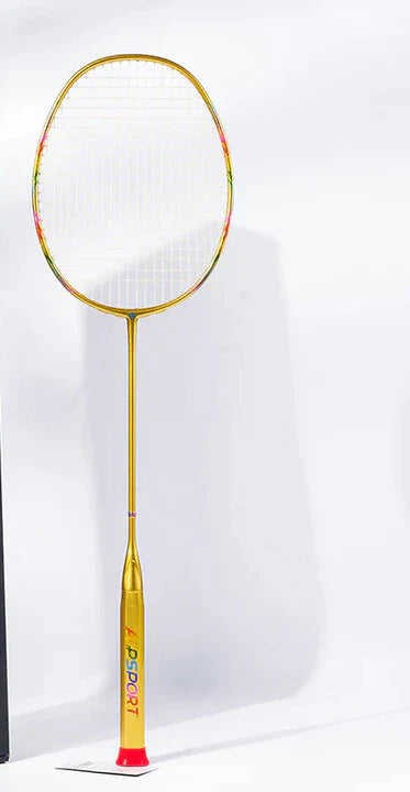 ALP SPORT 1pc - ALP BBQ2.0 8U Super Light Titanium Alloy 100% Full Carbon Fiber Badminton Racket 24-30Lbs