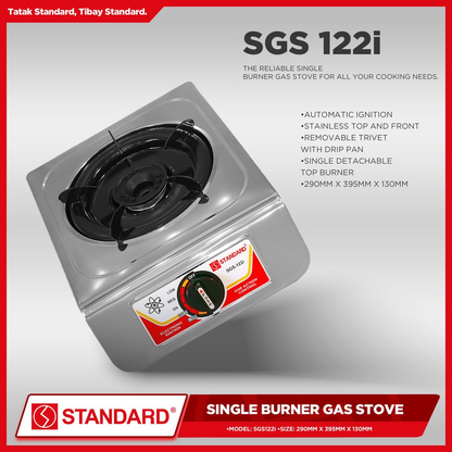 STANDARD SINGLE BURNER LPG Gas Stove - (BURNER ONLY)