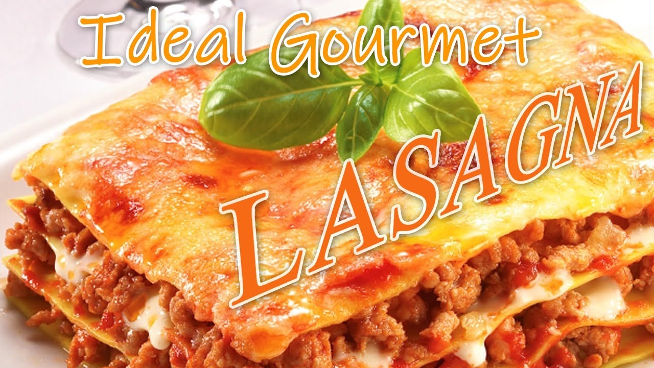 1 CASE - Ideal Gourmet Pasta LASAGNA 454g x 12packs