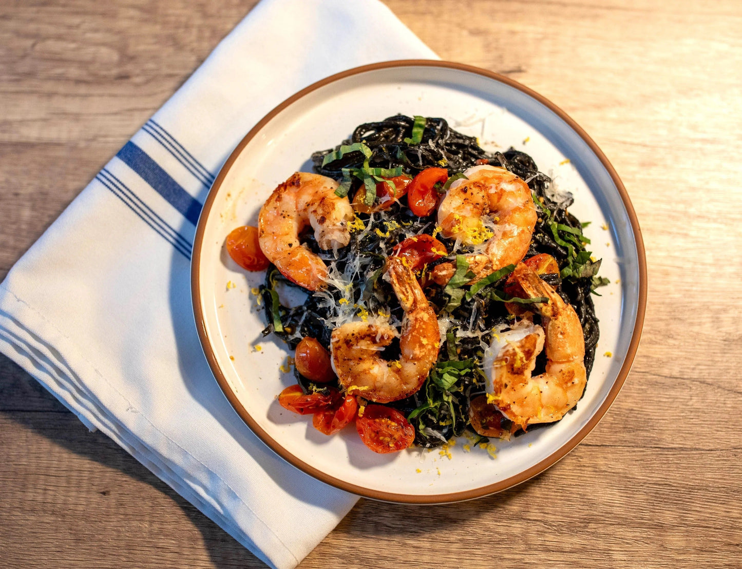 1 CASE - Ideal Gourmet Pasta SQUID INK SPAGHETTI 500g x 12 packs