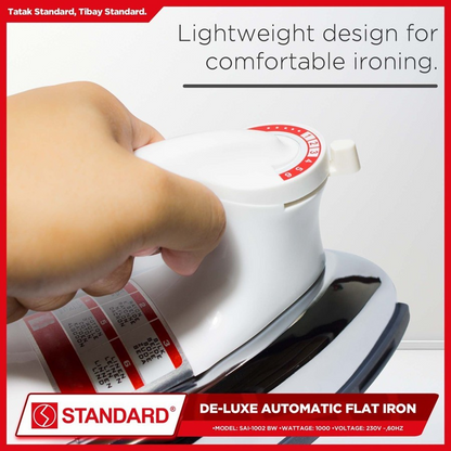 STANDARD DELUXE AUTOMATIC IRON 1000W - BLACK
