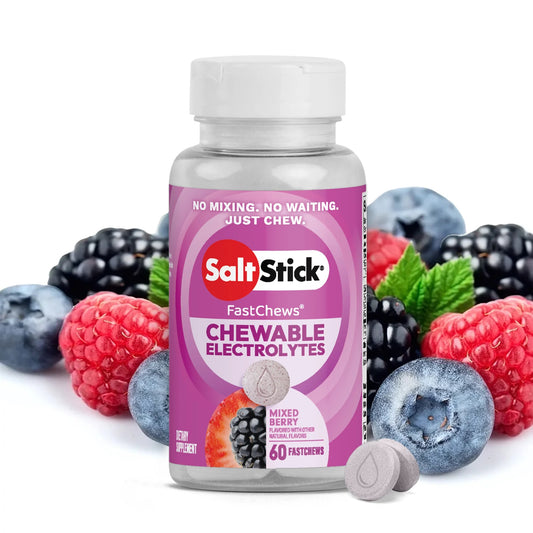 SaltStick FASTCHEWS Mixed Berry - 60ct bottle