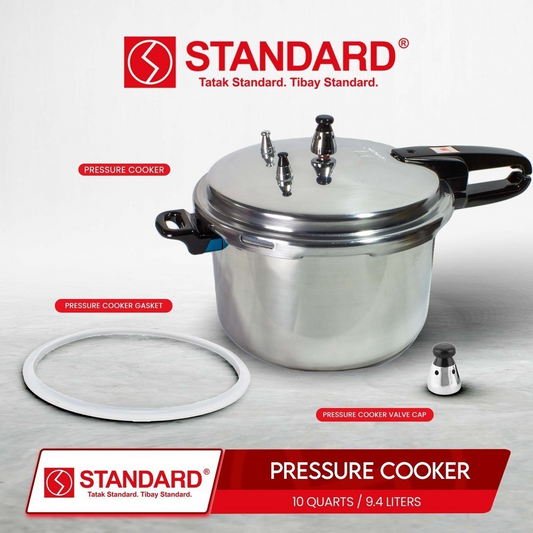 STANDARD PRESSURE COOKER 10 Quarts 9.4L