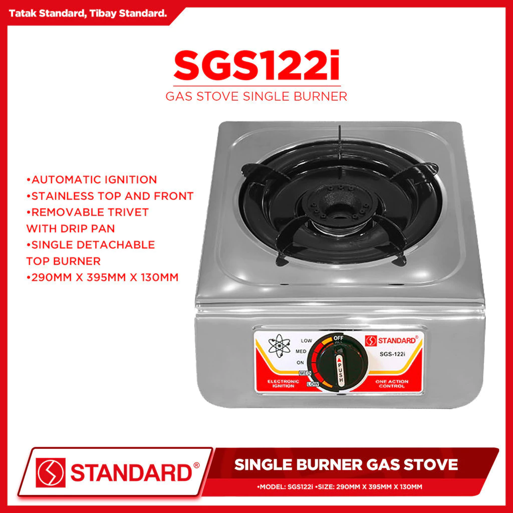 STANDARD SINGLE BURNER LPG Gas Stove - (BURNER ONLY)