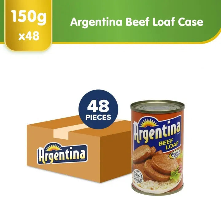 Argentina Beef Loaf 150g x 48pcs (1 CASE) - Halal Certified