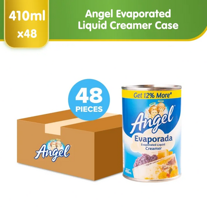 Angel Evaporated Liquid Creamer 410ml x 48pcs (1 Case)