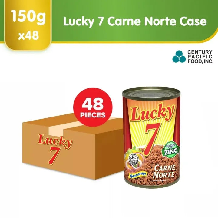 Lucky 7 Carne Norte 150g (Case of 48pcs)