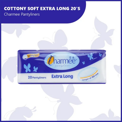 1 CASE - Charmee Pantyliner Extra Long 20s x 36 packs