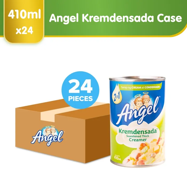 Angel KREMDENSADA 410ml x 24pcs (1 Case)- Cream & Condensed Milk