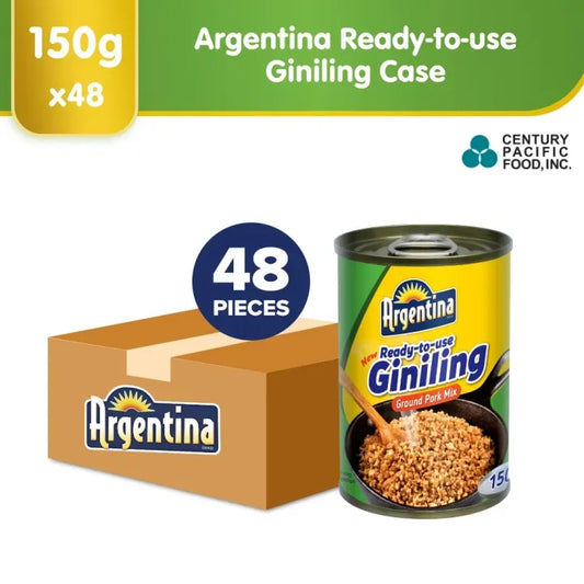 Argentina Ready-to-use Giniling Ground Pork Mix 150g (Case of 48pcs) - No Preservatives
