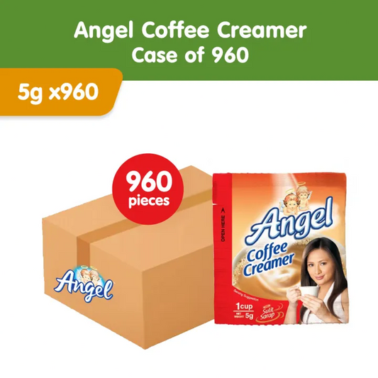 Angel COFFEE CREAMER Original 5g x 960pcs (1 Case)- Non-Dairy Creamer