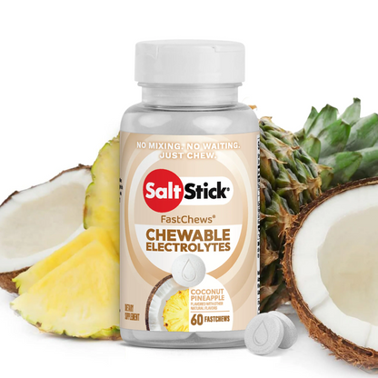 SaltStick FASTCHEWS Coconut Pineapple - 60ct. Bottle