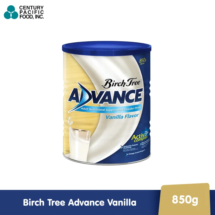 Birch Tree Advance Vanilla Flavor Powdered Milk 850g