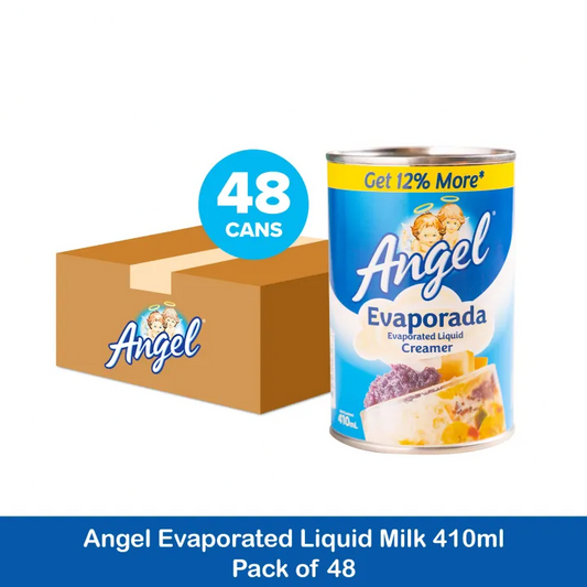 Angel Evaporated Liquid Creamer 410ml x 48pcs (1 Case)