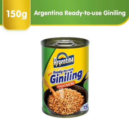 Argentina Ready-to-use Giniling Ground Pork Mix 150g x 48pcs (1 CASE)- No Preservatives
