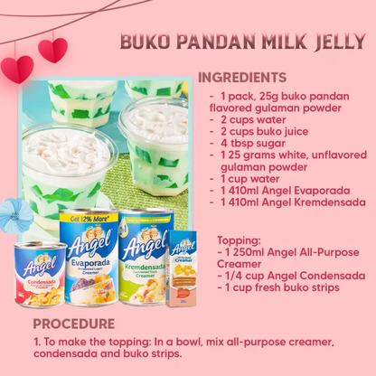 Angel KREMDENSADA 410ml x 24pcs (1 Case)- Cream & Condensed Milk