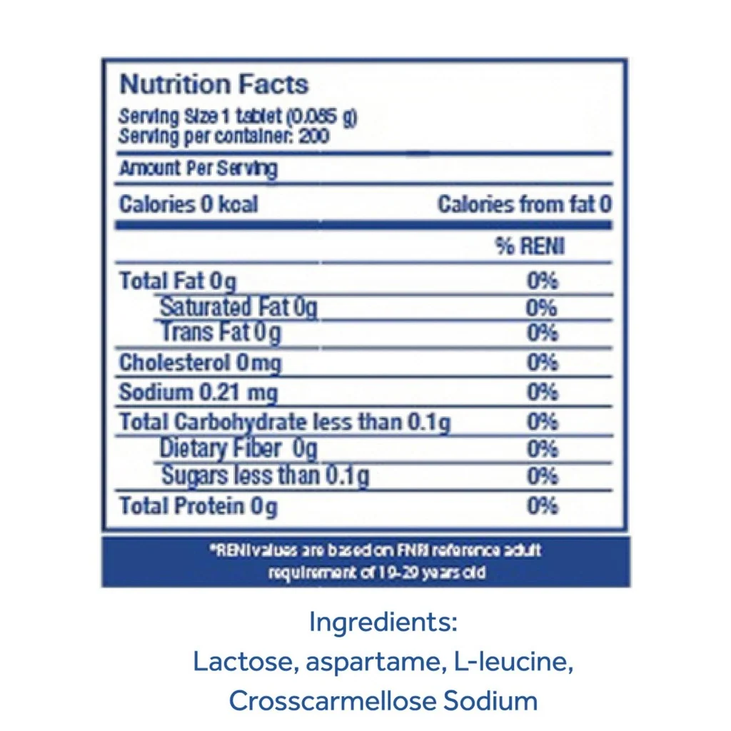 1 Case EQUAL CLASSIC TABLET 200 Zero Calorie Sweetener ( 200 Tablets x 12 ) Sugar Substitute, Diabetic Friendly